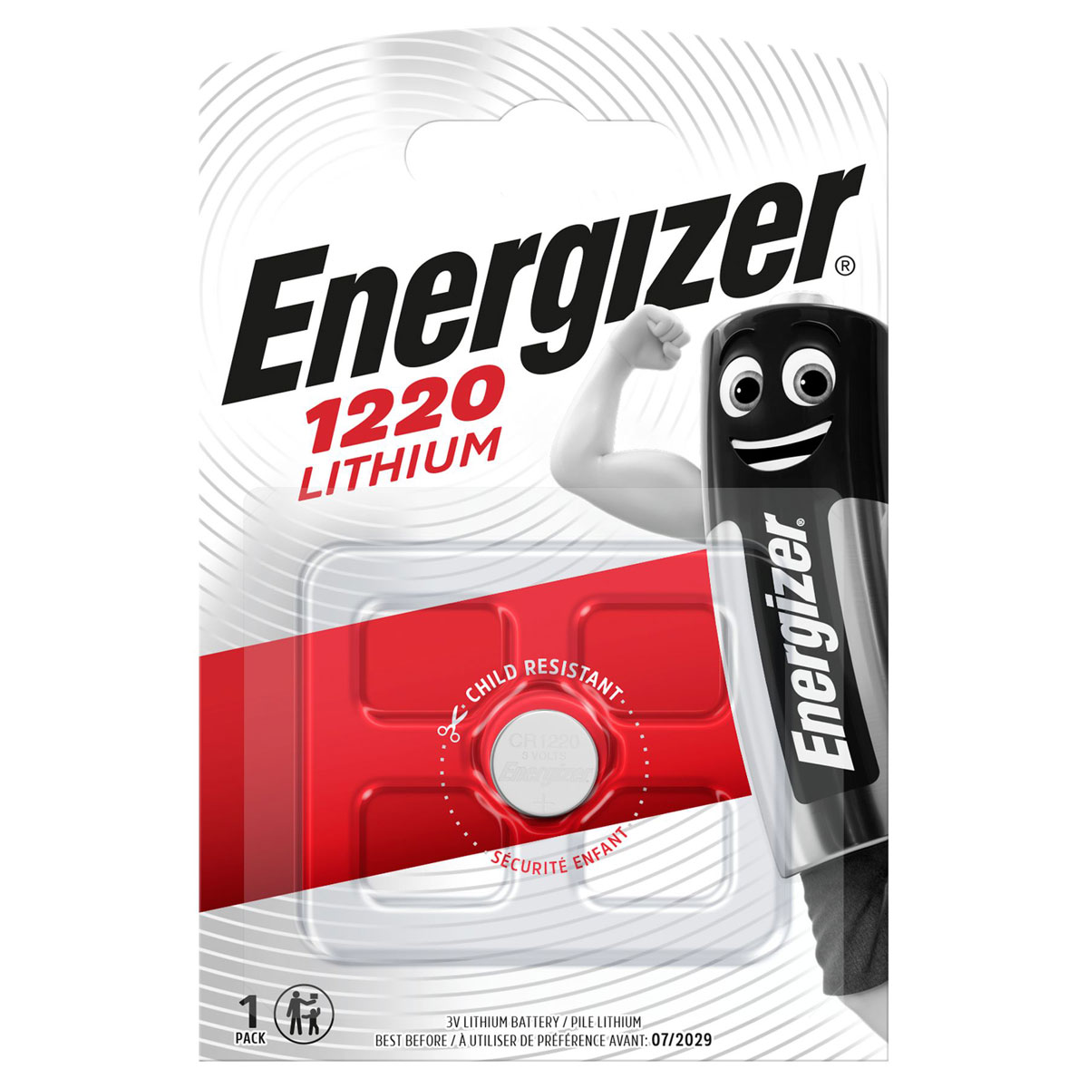 Energizer Knopfzelle CR1220 klein