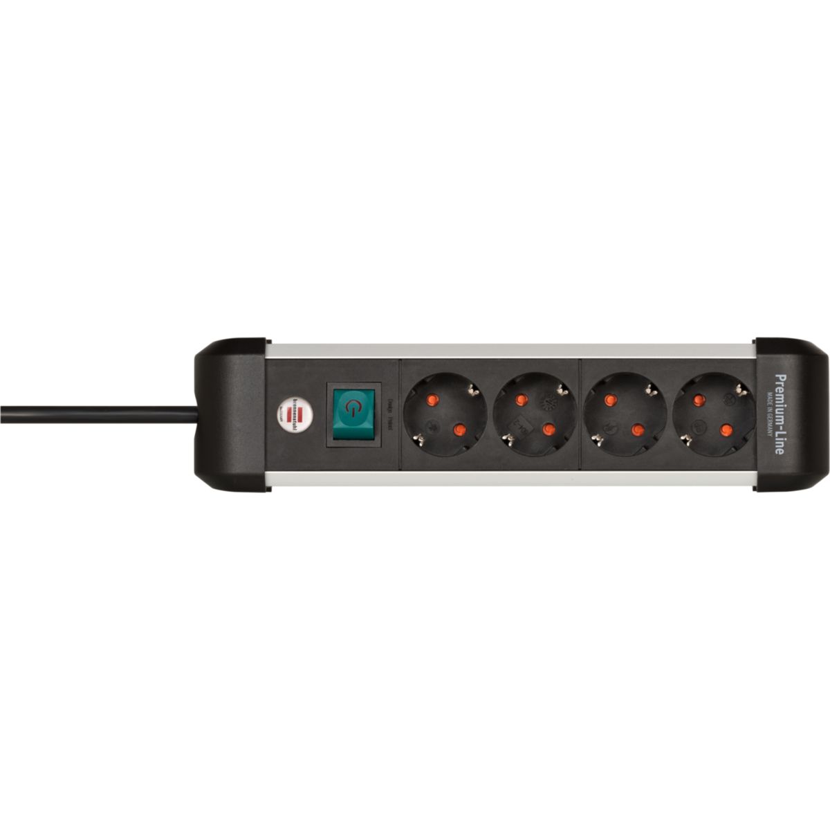 Brennenstuhl Premium-Alu-Line Steckdosenleiste 4-fach Bild 2