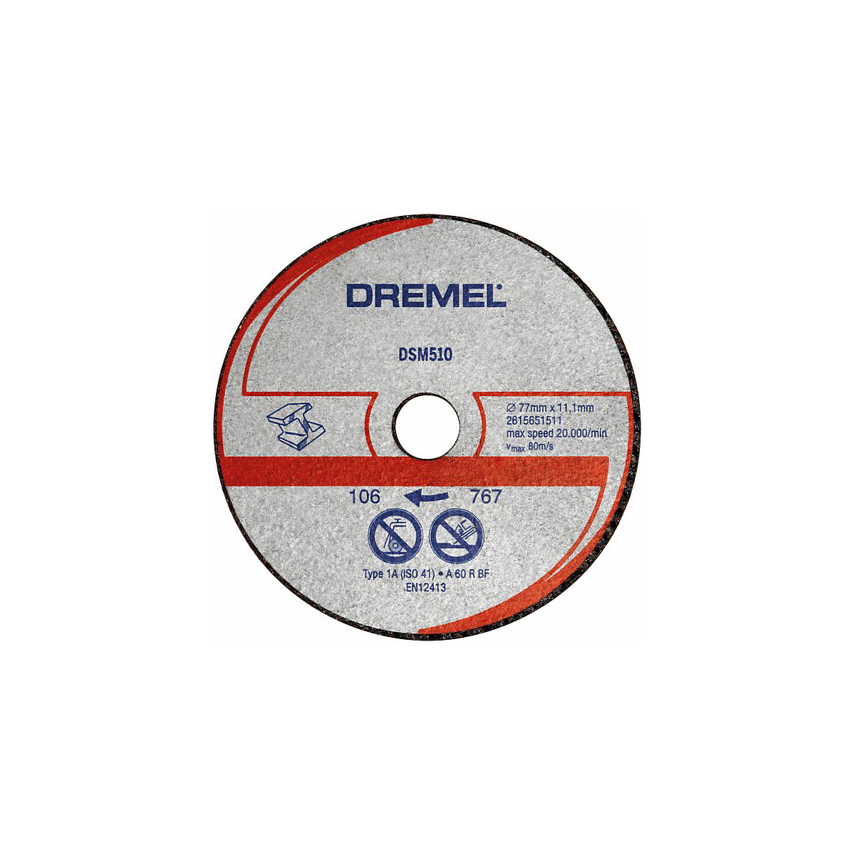 Dremel  Metall-Trennscheibe Durchmesser 77,0 mm