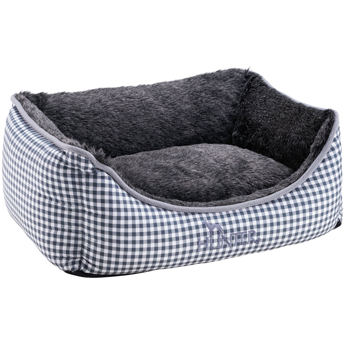 Hunter Hundesofa Astana grau 80 x 60 cm Größe M