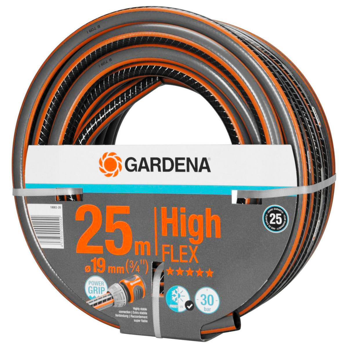 Gardena Gartenschlauch HighFlex Comfort 3/4 Zoll 25m