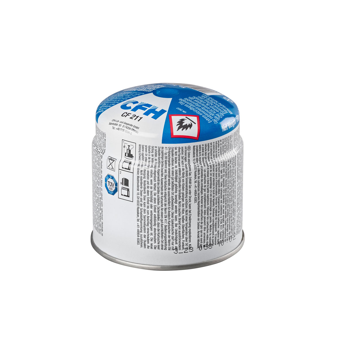 CFH  Butandruckgaskartusche 190 g Bild 2