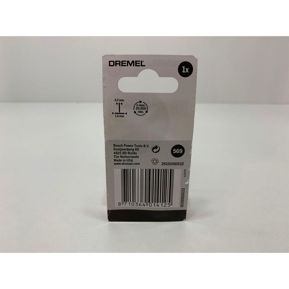 Dremel  Fugenfräsmesser 1,6 mm Bild 2