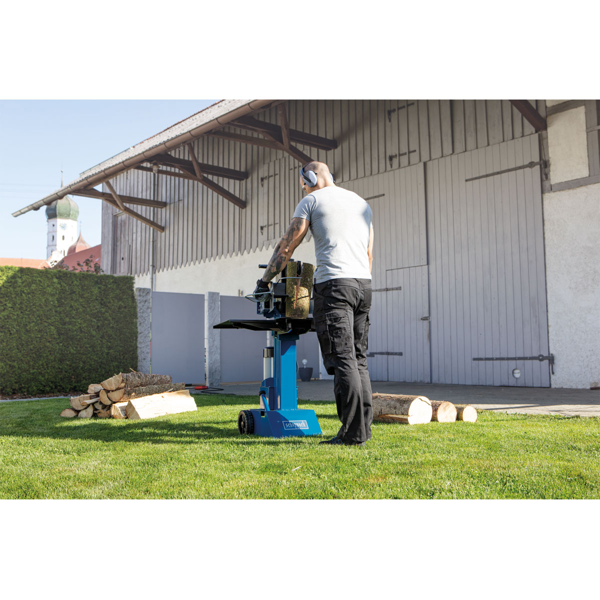 Scheppach Holzspalter HL810 230V Bild 3