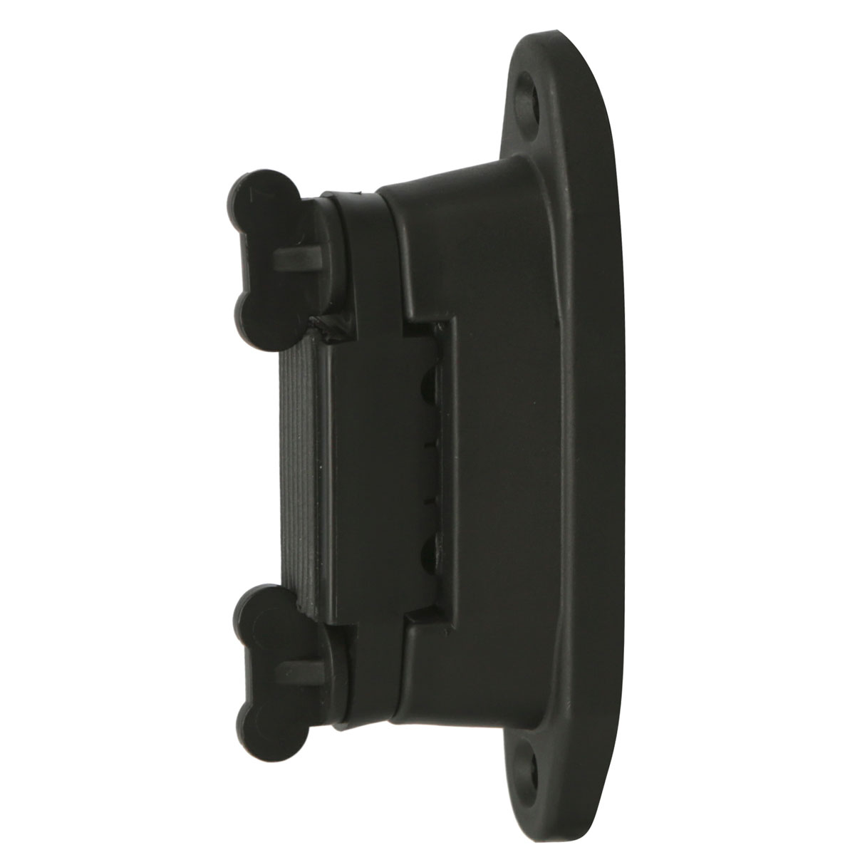 Eck- und Streckenisolator Profi schwarz für 40 mm 6 Stück