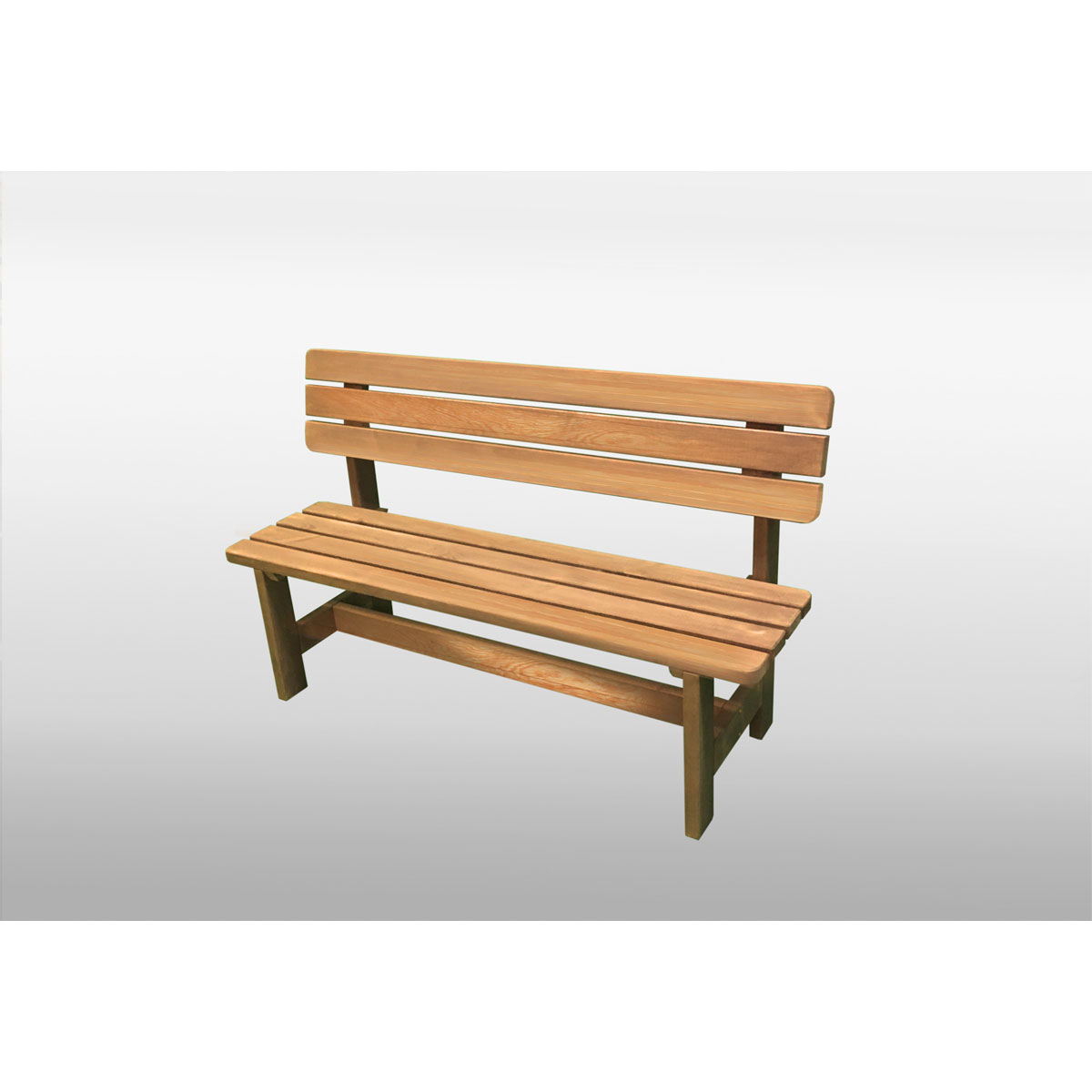 Promadino Holz-Bank Summer honigbraun