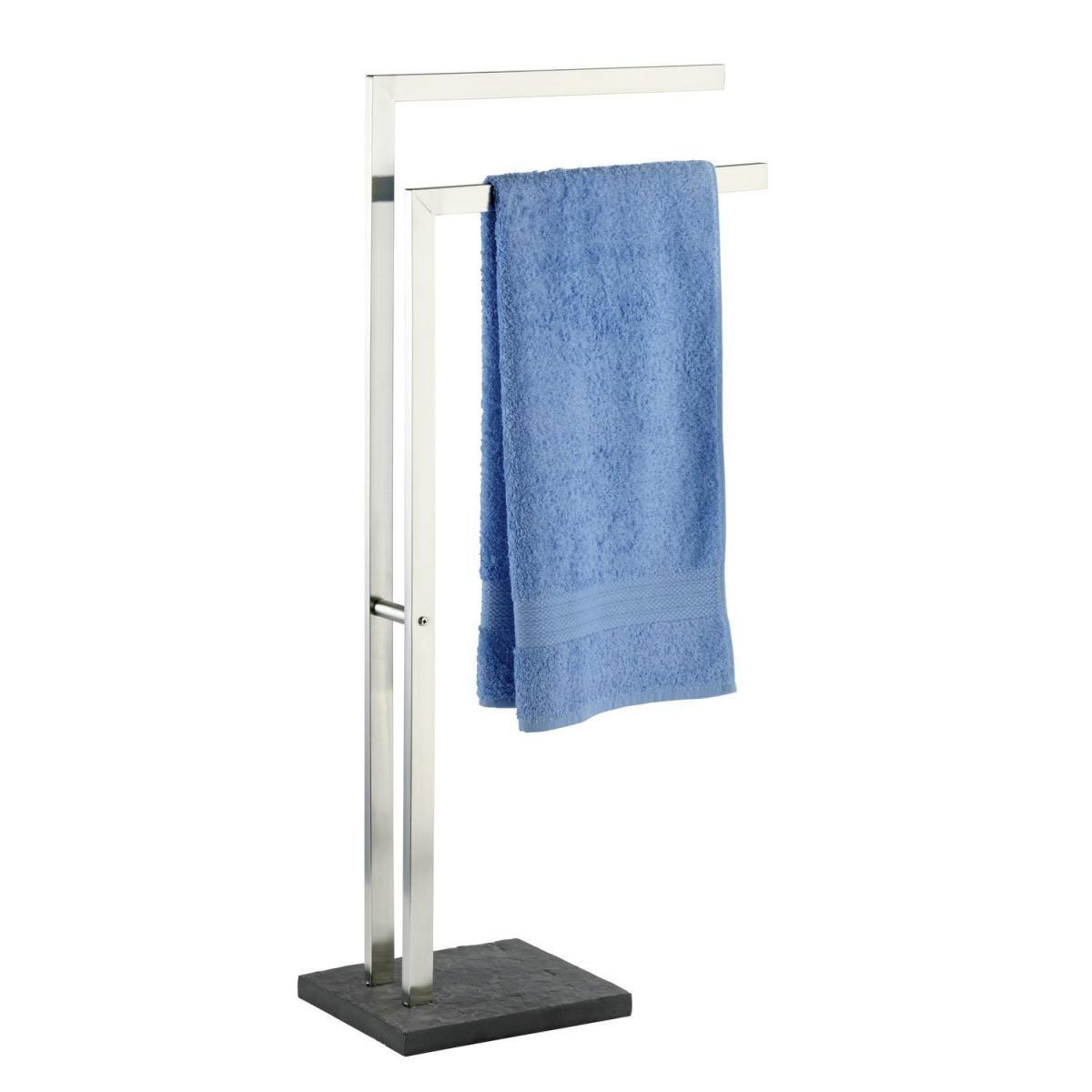 Wenko Handtuchständer Slate Rock 2 Arme