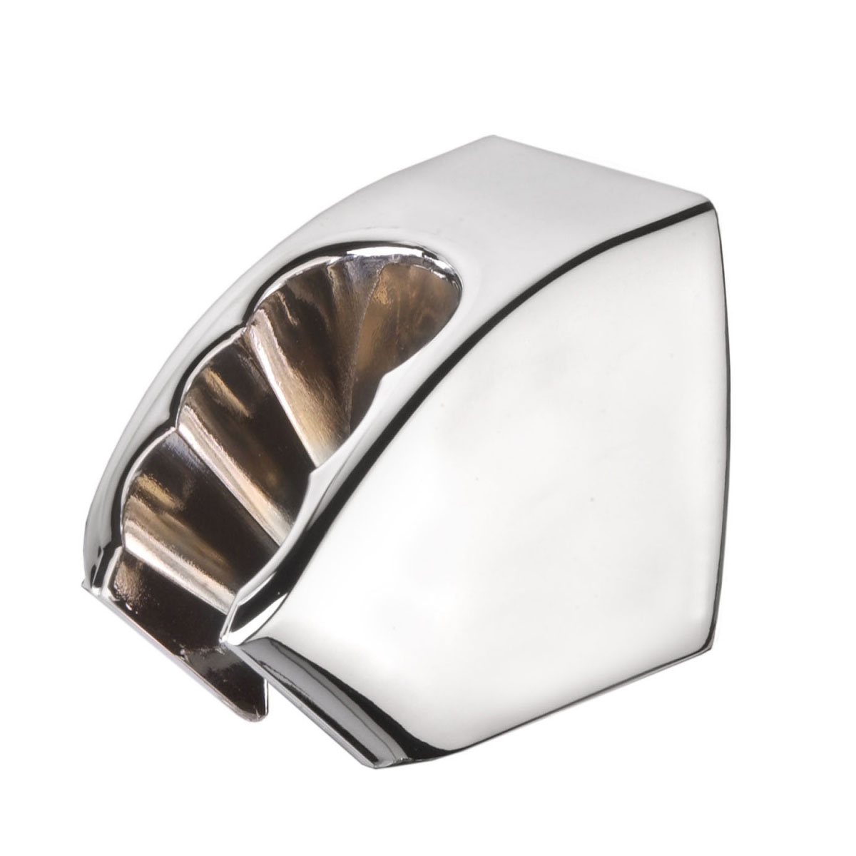 Cornat Brause-Wandhalter oval 3-fach chrom