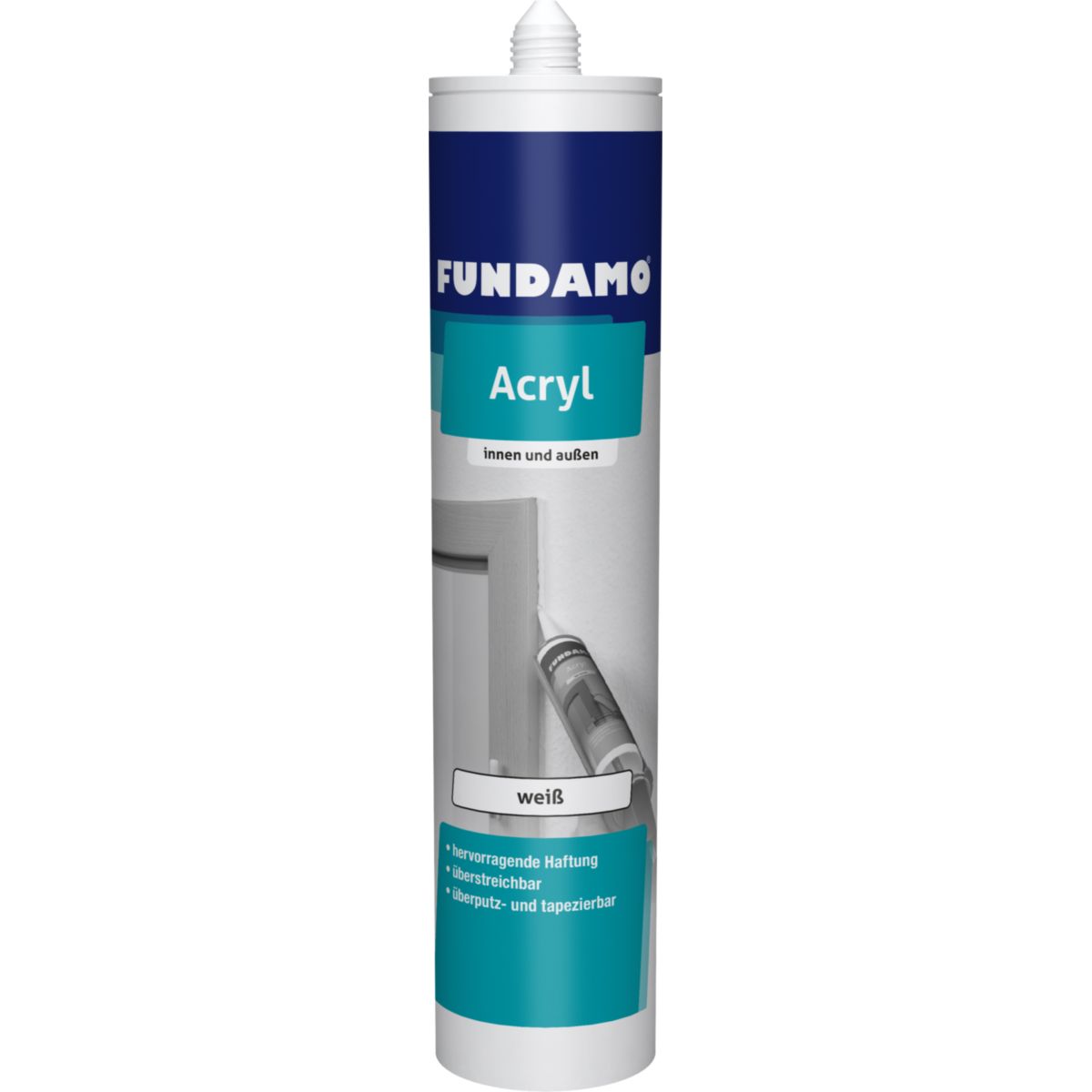 Fundamo Acryl Innenausbau weiß