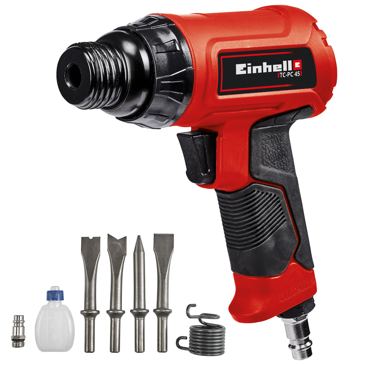 Einhell Druckluft-Meisselhammer-Set TC-PC 45 4-teilig Bild 1