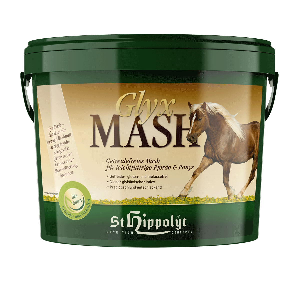 St. Hippolyt Pferdefutter Glyx-Mash 5 kg St. Hippolyt Pferdefutter Glyx-Mash 5 kg