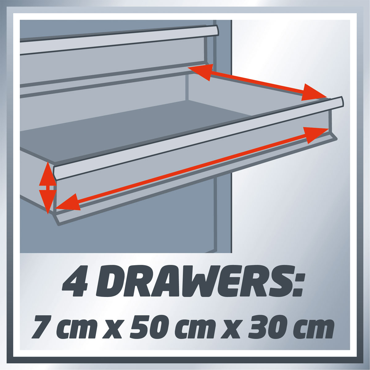 Einhell Werkstattwagen TC-TW 100 Bild 8