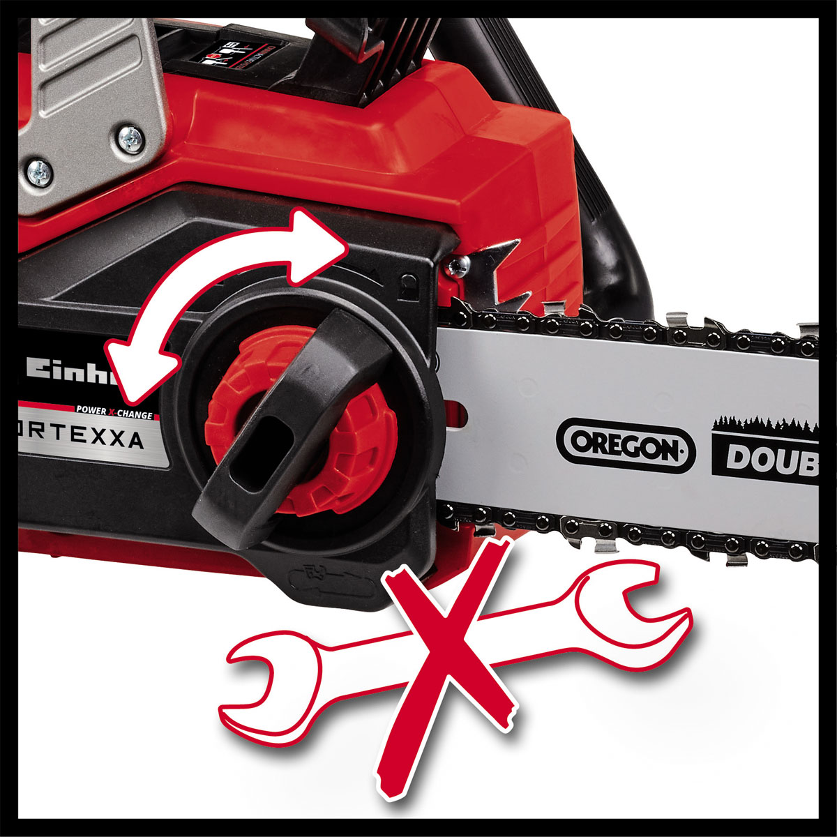 Einhell Akku-Kettensäge Fortexxa 18/30 Bild 6