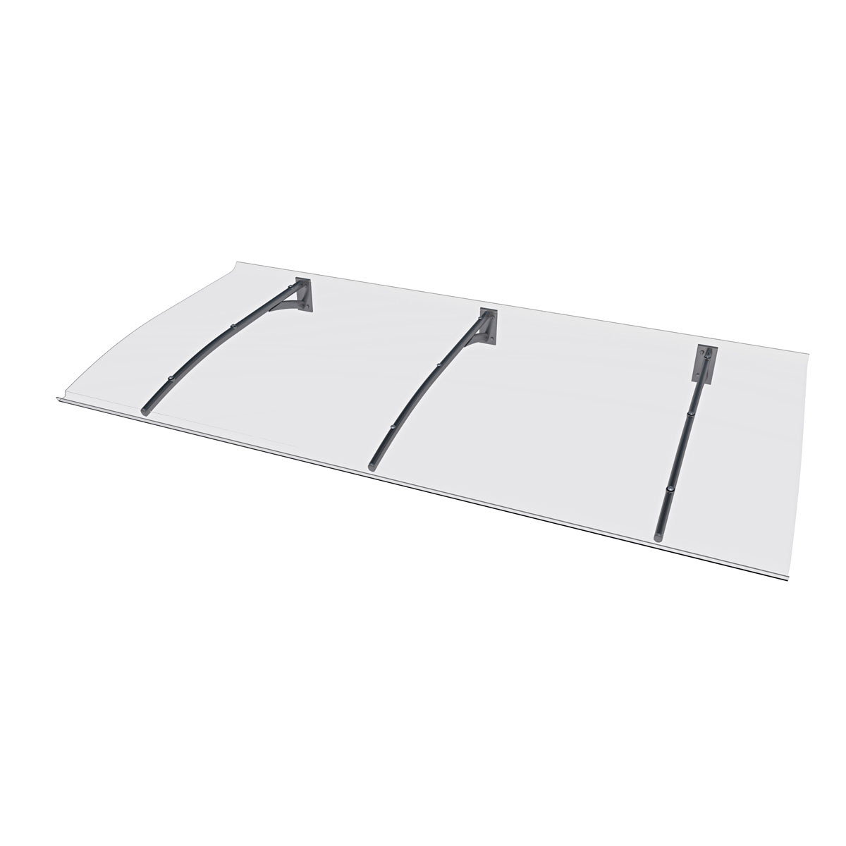 Durabil Pultvordach Typ PT Secco 200 x 90 x 22 cm