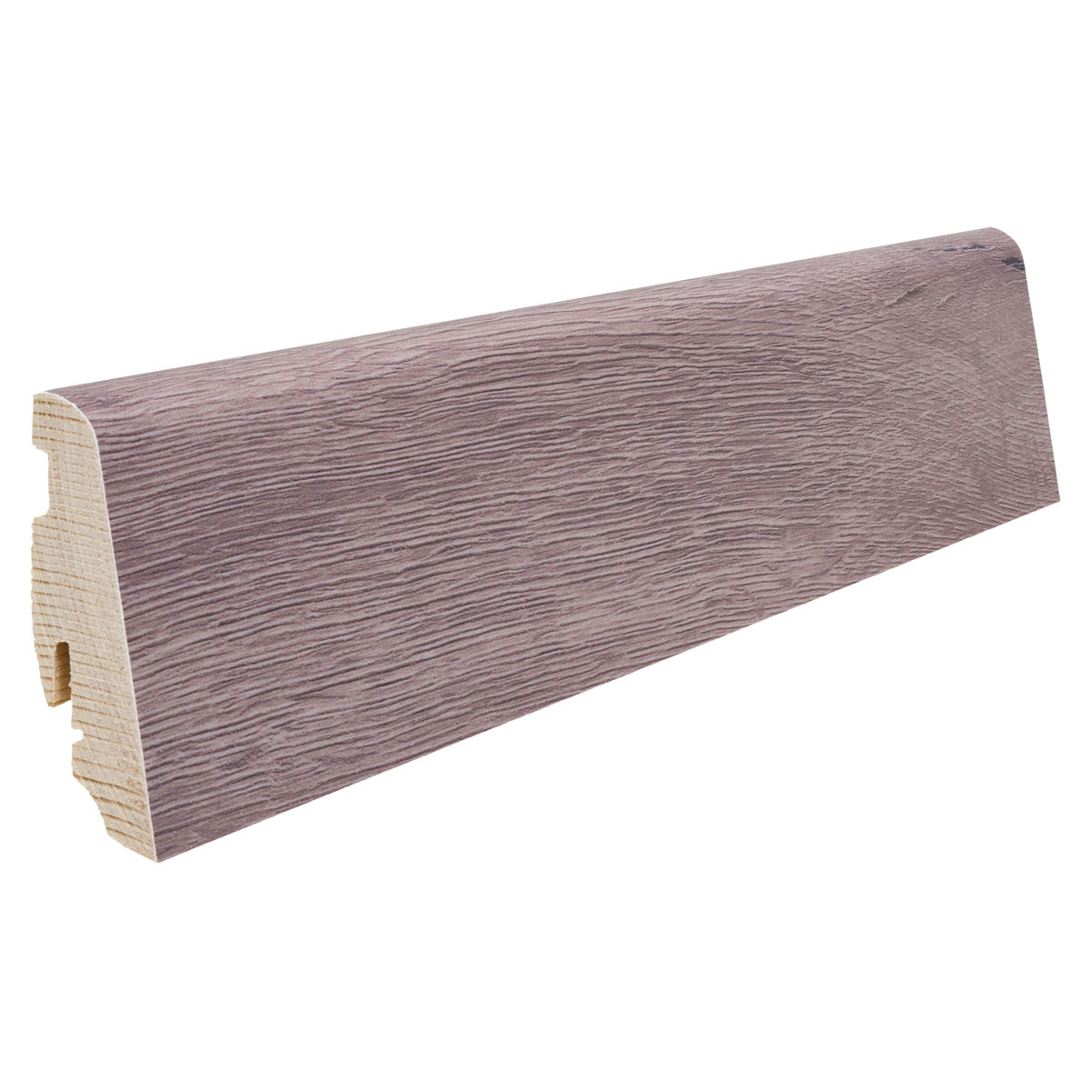 Living by Haro Sockelleiste Trient Eiche grau wasserresistent foliert 19 x 58 x 2200 mm