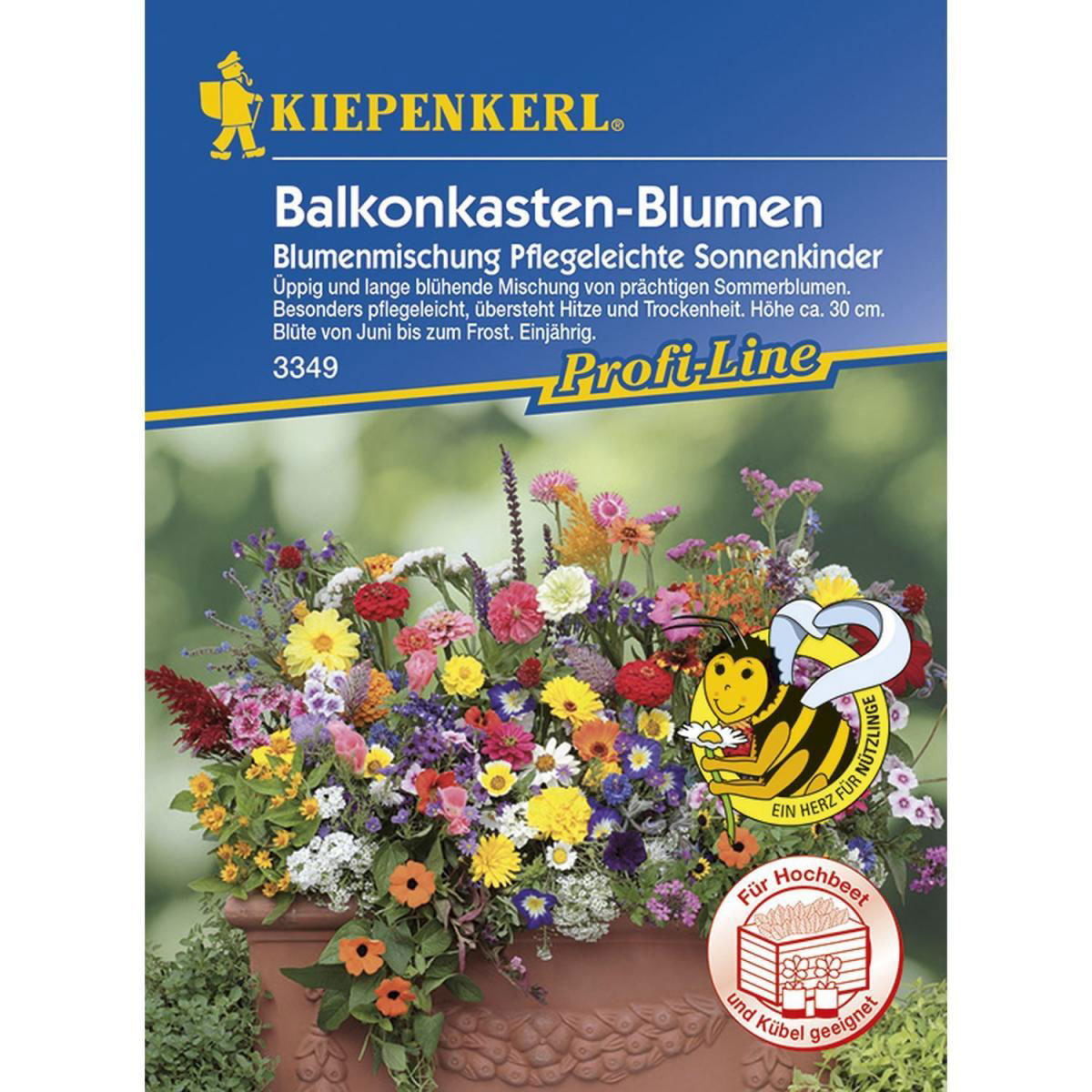 Kiepenkerl Balkonkastenblumen Pflegeleichte Sonnenkinder Profi-Line