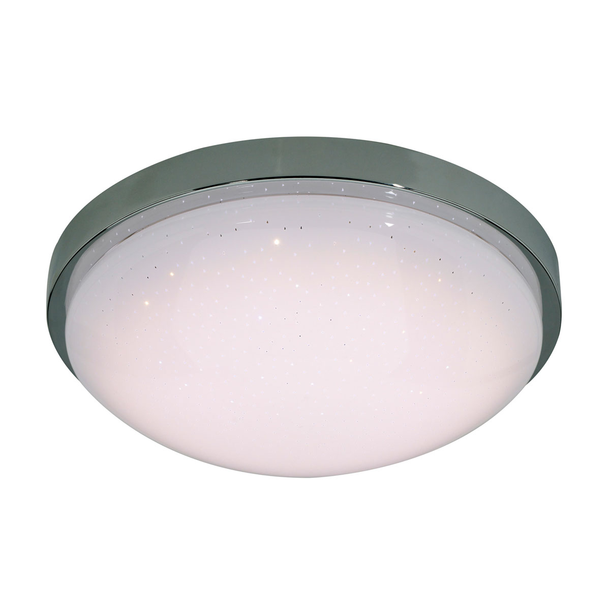 Naeve LED DL Cantania Metall/KSchrome LxBxH: 29x29x9cm dimmbar