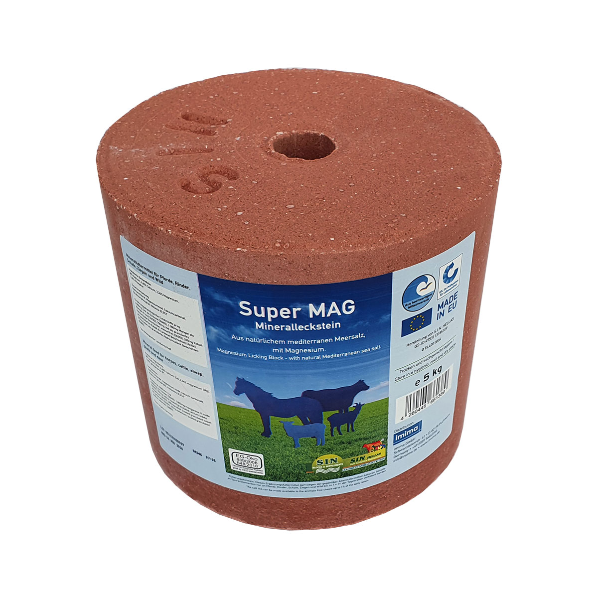 SIN Hellas SuperMAG 5 kg Mineralleckstein Bild 2