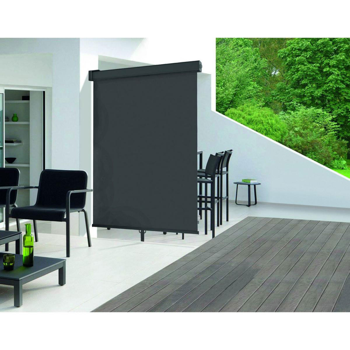 Durabil Balkonmarkise anthrazit 120 x 200 cm Bild 6