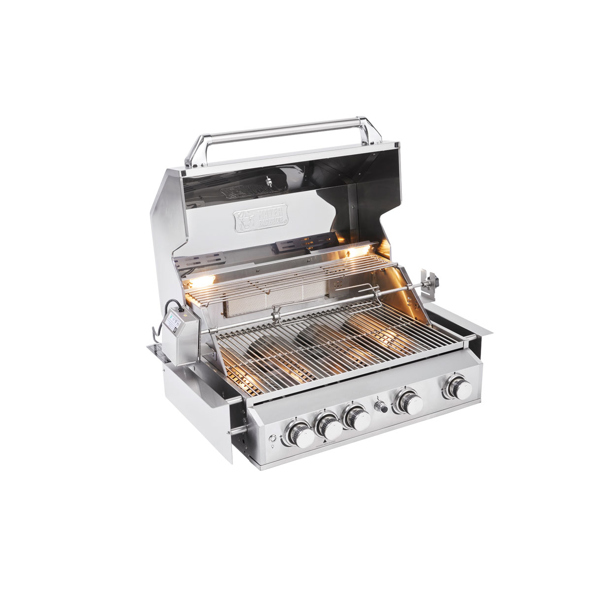 Rothmann Einbau-Gasgrill Baltimore 4 Plus für Outdoorküchen Bild 3