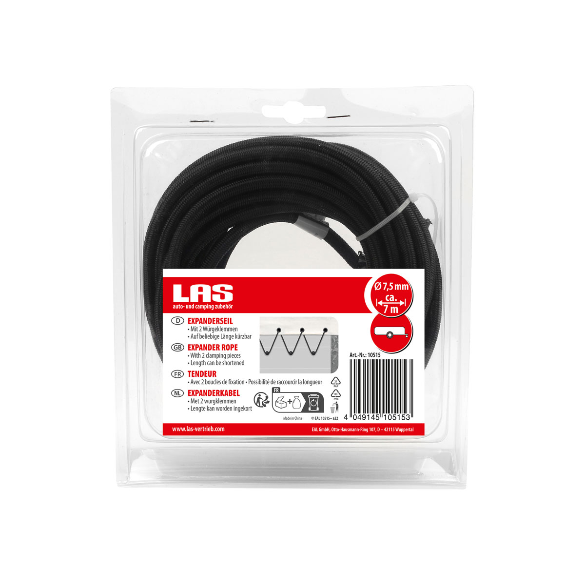 EUFAB 10515 Expanderseil mit Würgeklemme Bild 4