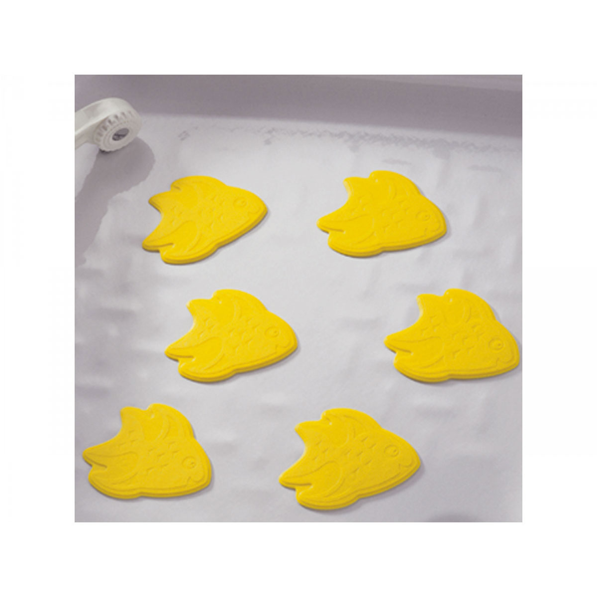 Valblue  Mini Dusch- u Wanneneinlage Fische gelb