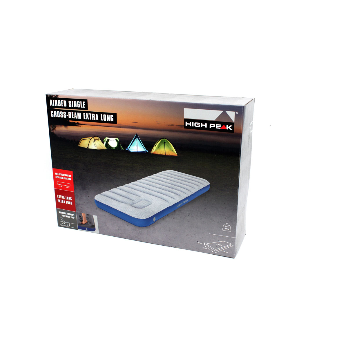 High Peak Luftbett Cross Beam Single Extra Long Bild 6