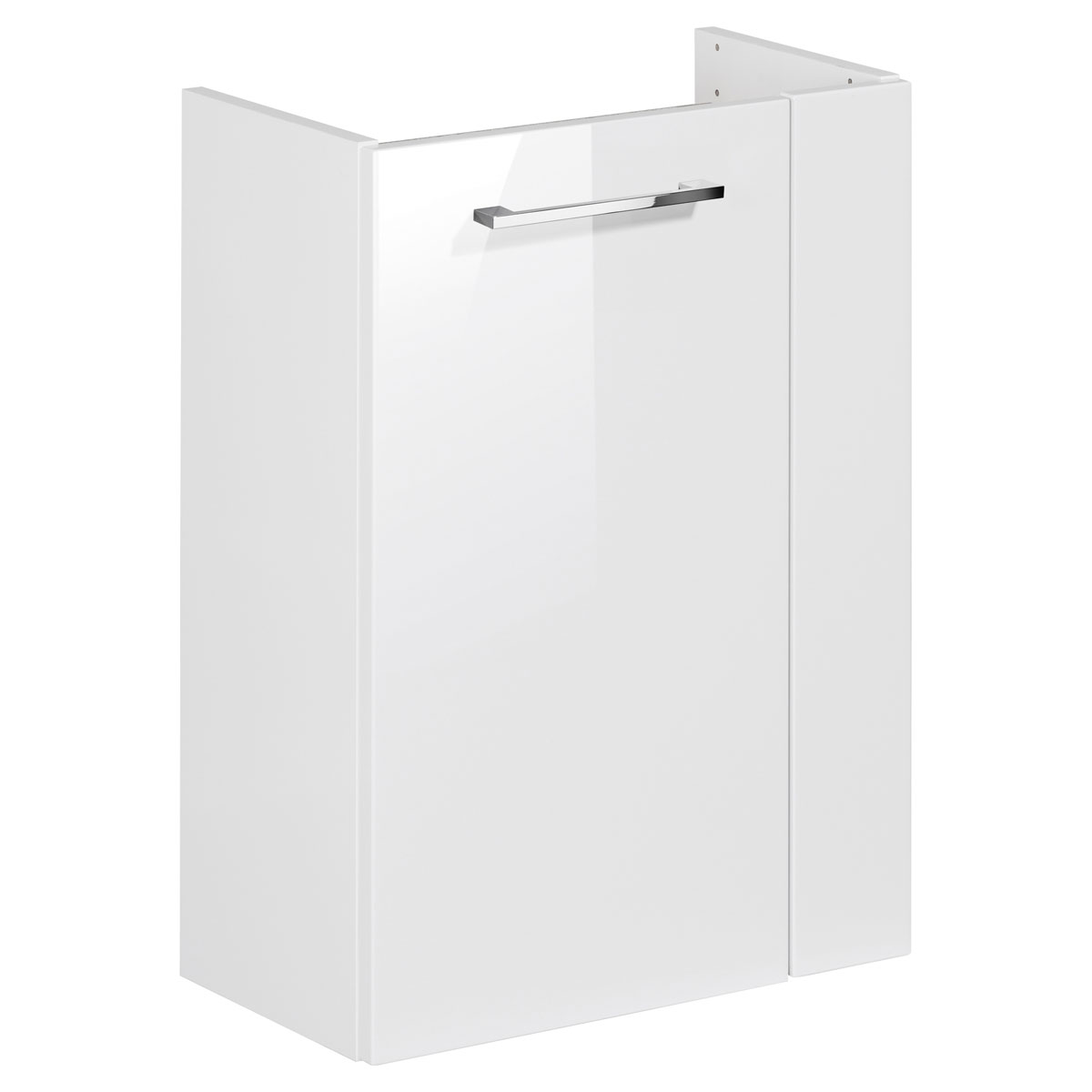 Fackelmann Gäste-WC Waschtischunterschrank links SBC 440 x 600 x 243 mm Weiß