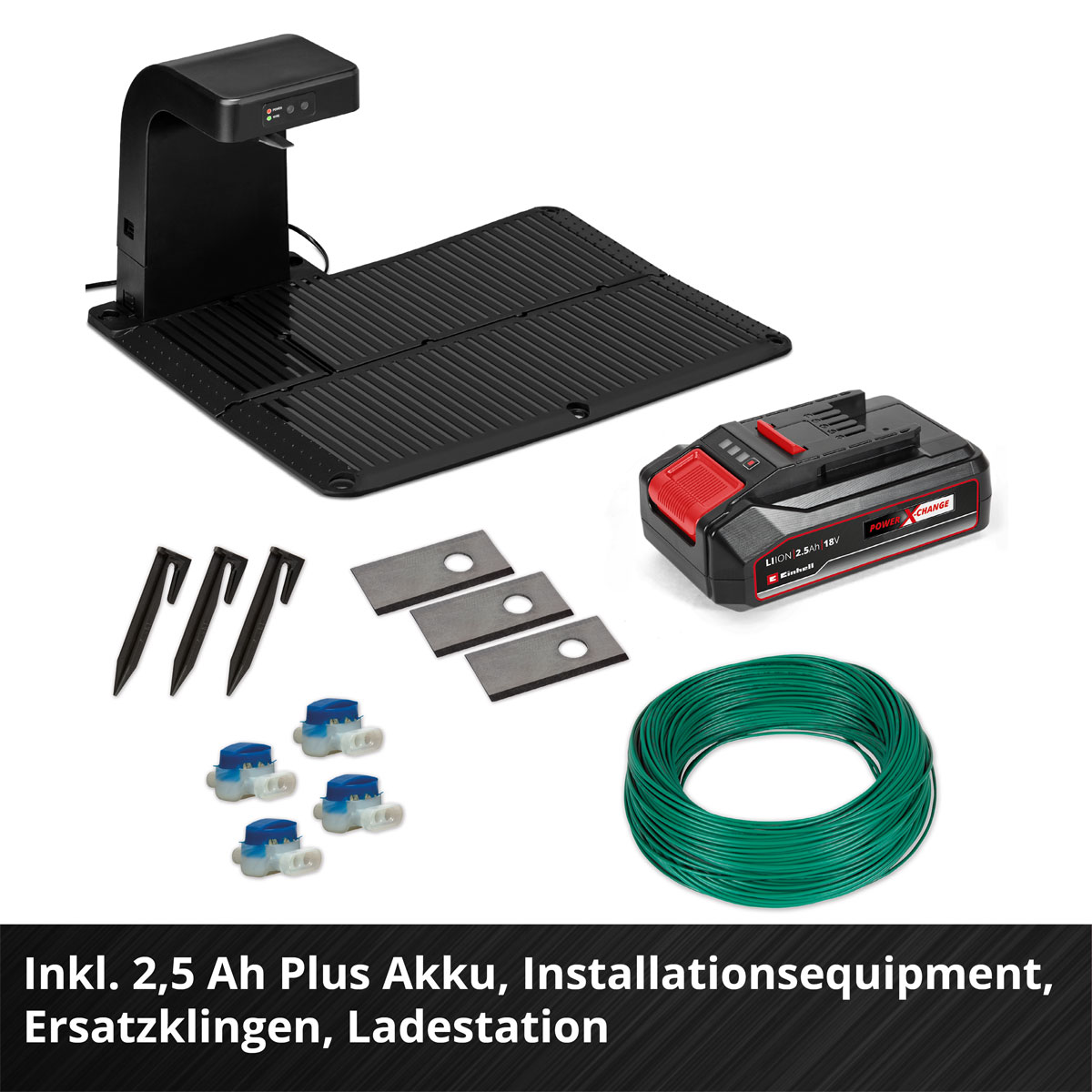 Einhell Mähroboter FREELEXO 500 inkl. Ladegerät und 2,5 Ah Plus Akku Bild 11