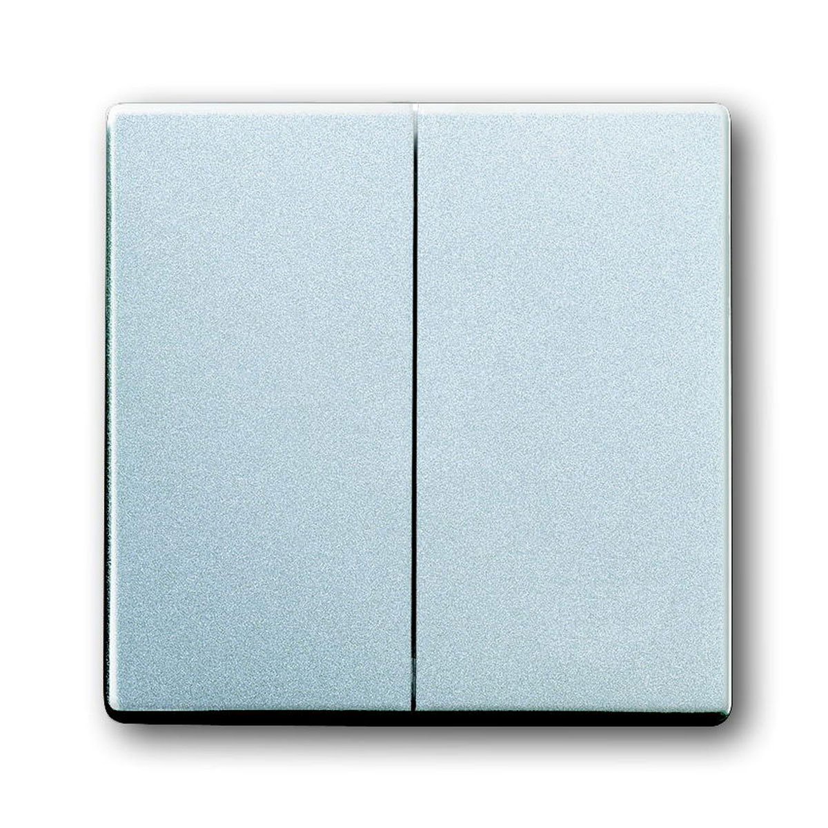 Busch-Jaeger Abdeckung für Serienschalter future linear silberfarben