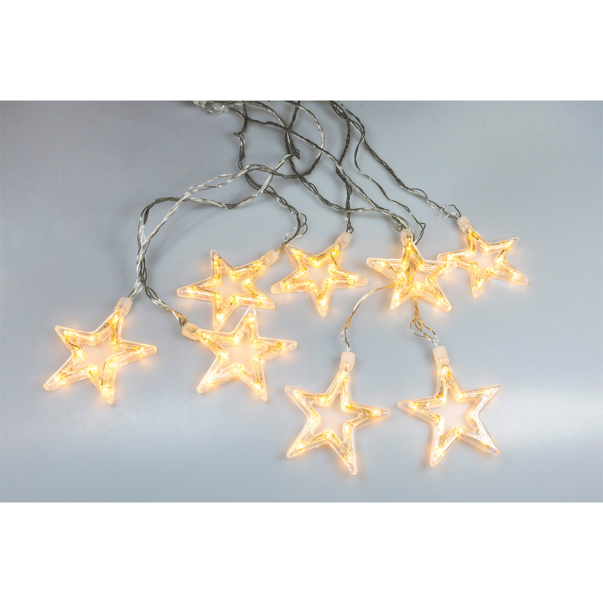 Ambientis Sternen-Lichterkettenvorhang für Außen Bild 5