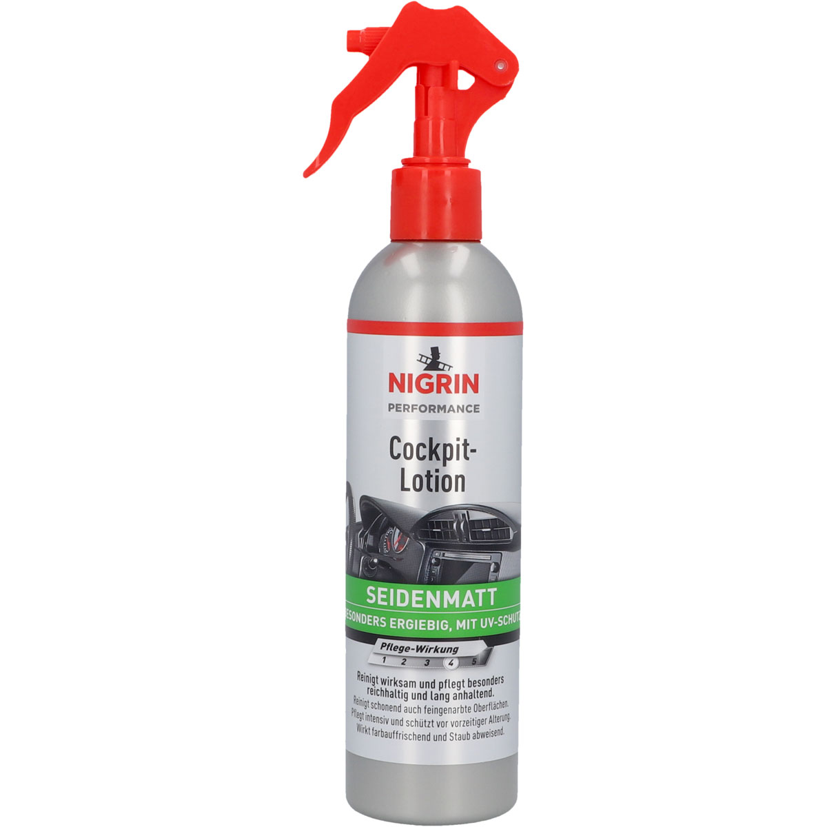 Nigrin  Cockpit-Lotion Performance seidenmatt 300 ml