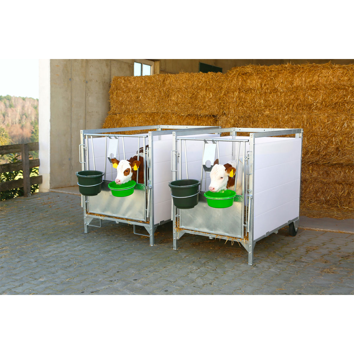 Futterschale Durchmesser 31,5 cm 6 L grün Bild 4