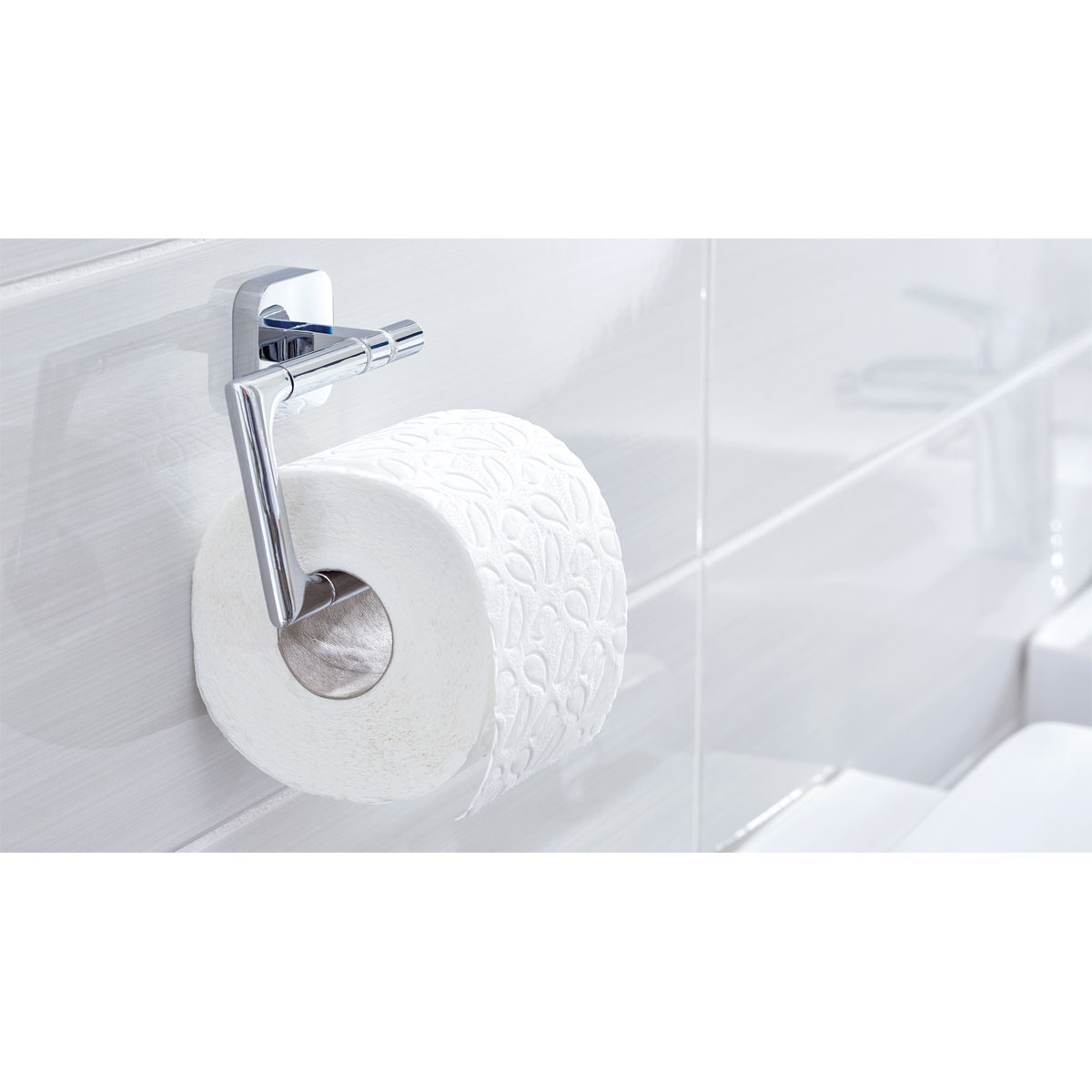 Toilettenrollenhalter mit Deckel „Exxcellent“