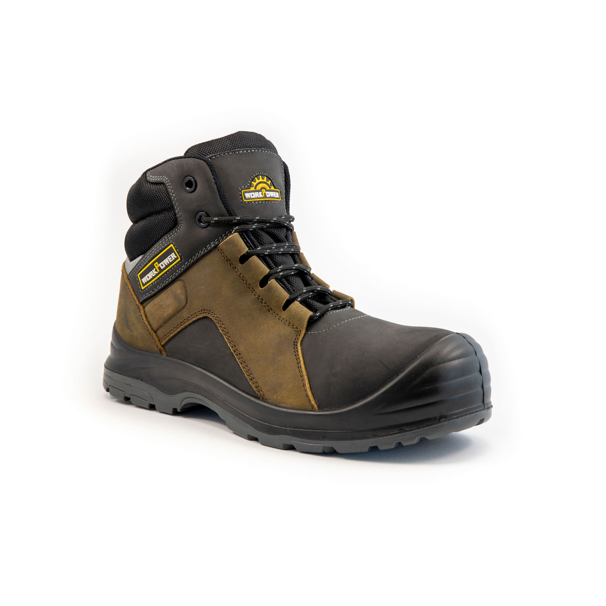 WorkPower Sicherheitsstiefel Maurice S3 braun Größe 42 Bild 1