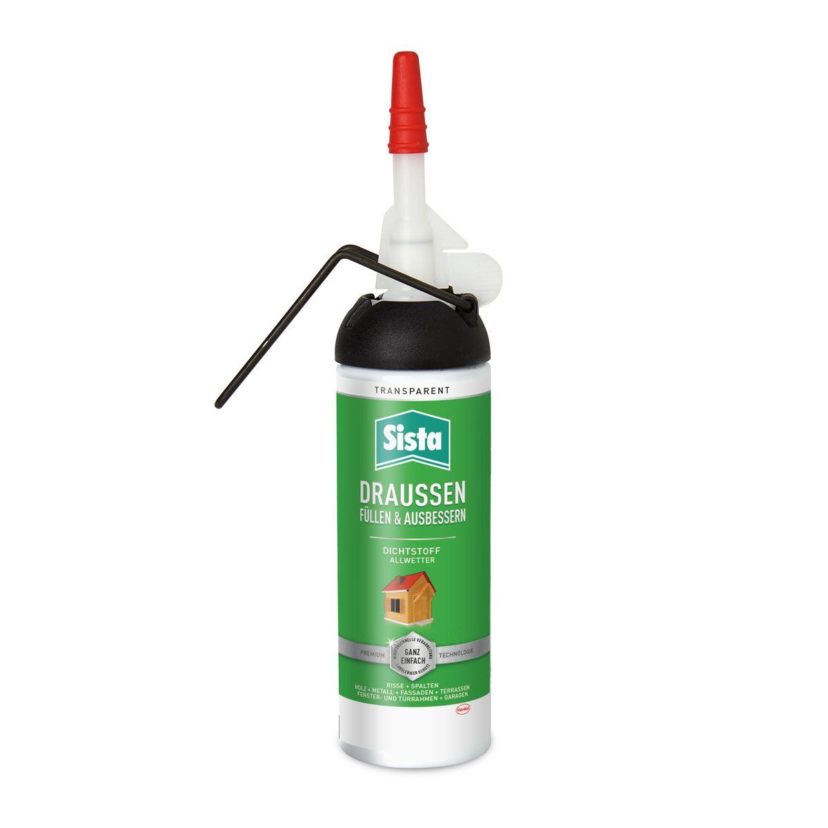 Henkel Sista Dichtstoff Füllen und Ausbessern 100 ml transparent Bild 1