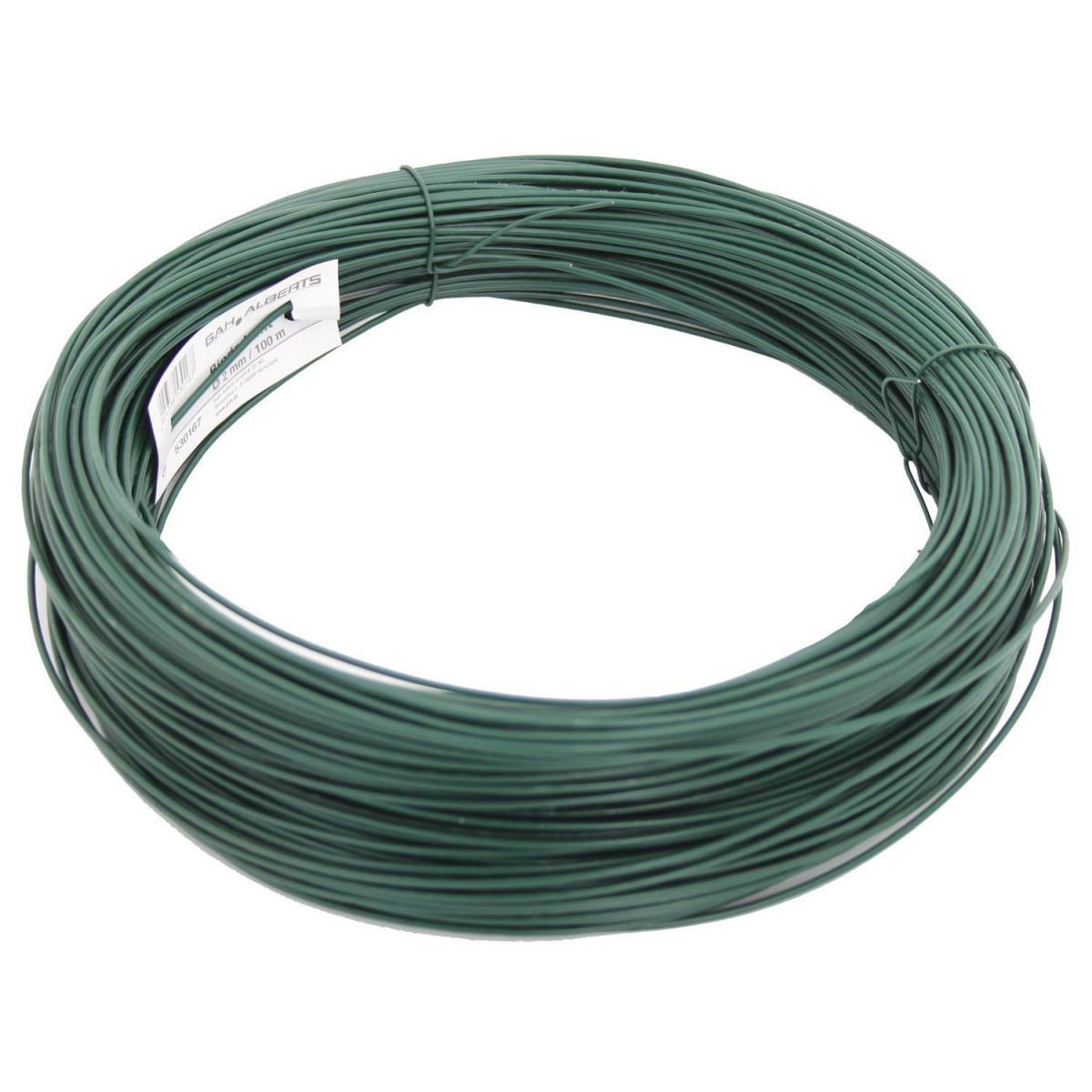 GAH Alberts Bindedraht grün 100 Meter Stärke 2 mm
