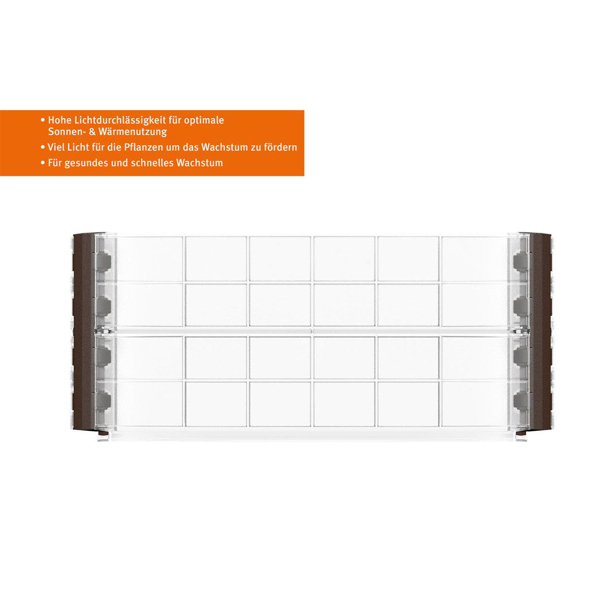 Garantia Wachstumsmodul Ergo Quadro für Hochbeet-System Größe M Bild 2