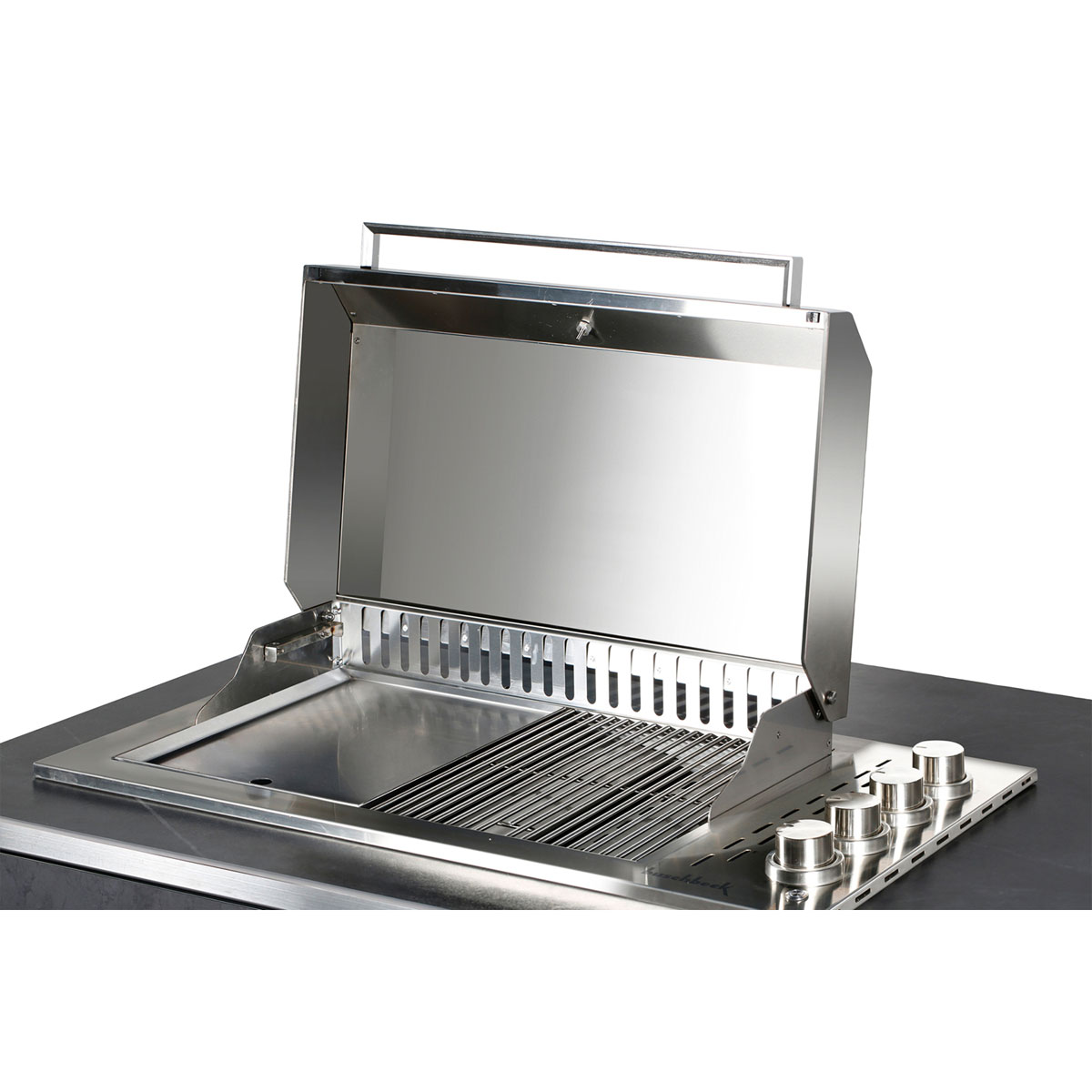 Buschbeck Outdoorküche Derby 253x110x143cm Keramikverkleidung anthrazit Bild 7