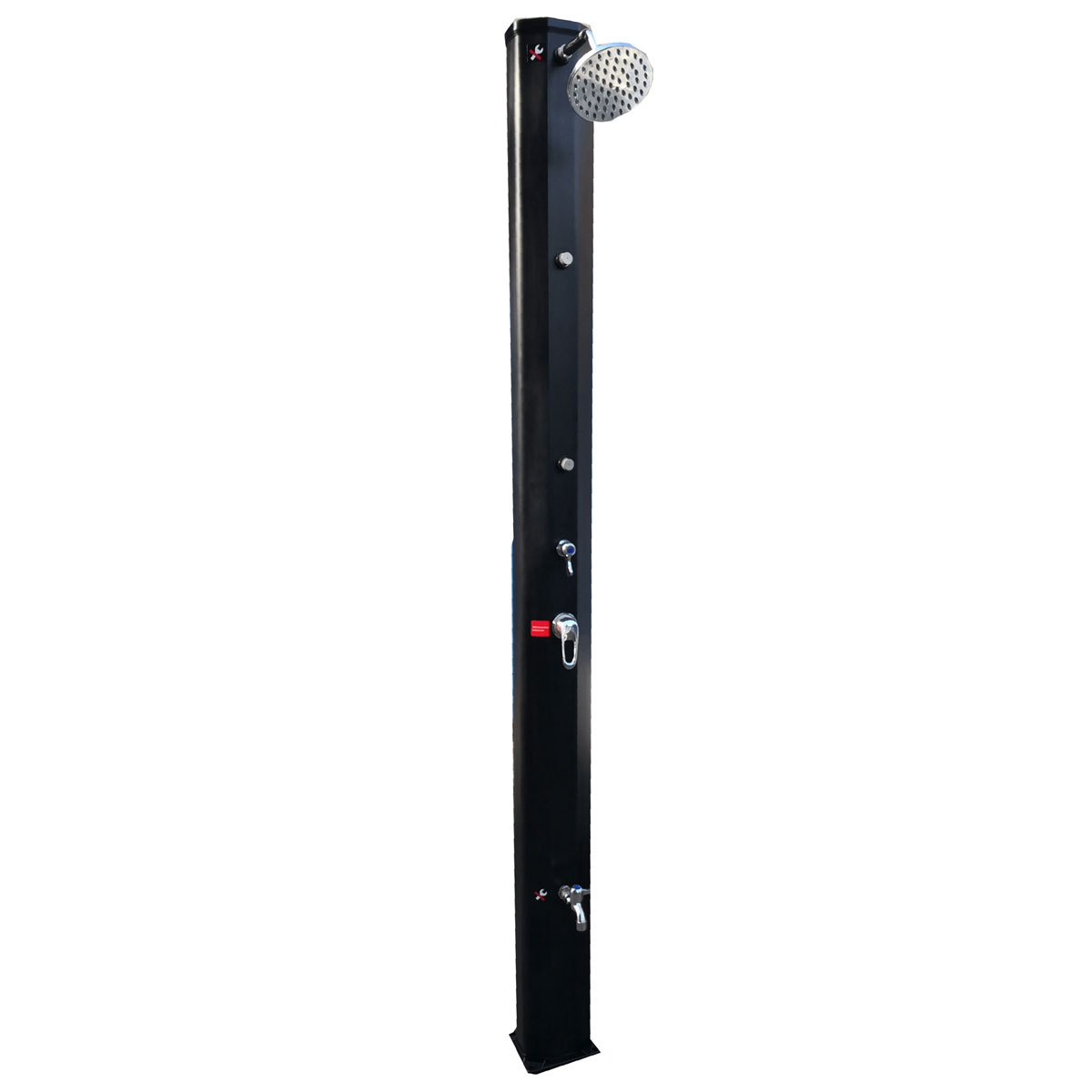 Solardusche inkl Fußdusche 35 L Tank inkl Nebeldüsen