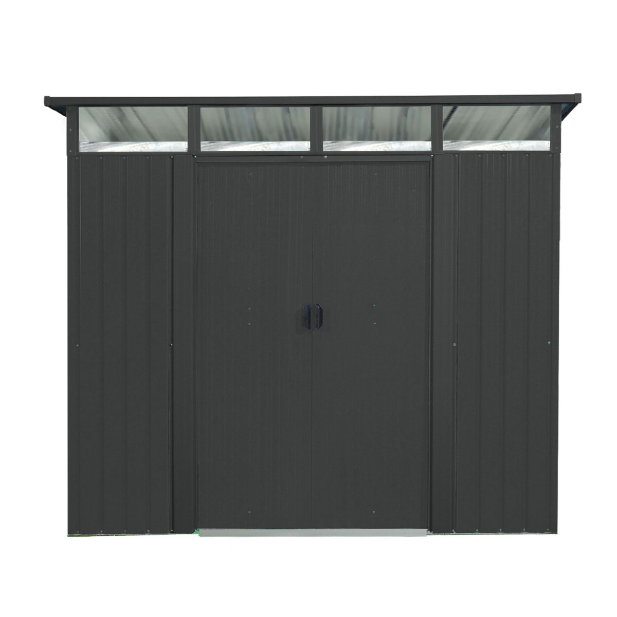 Pergart Gerätehaus Lübeck 6m² anthrazit matt Bild 2