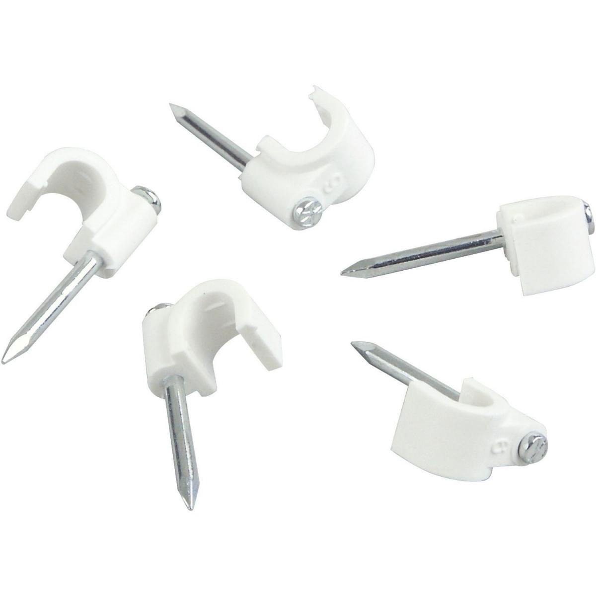 Schwaiger Nagelschellen bis 7 mm 20Stück weiß