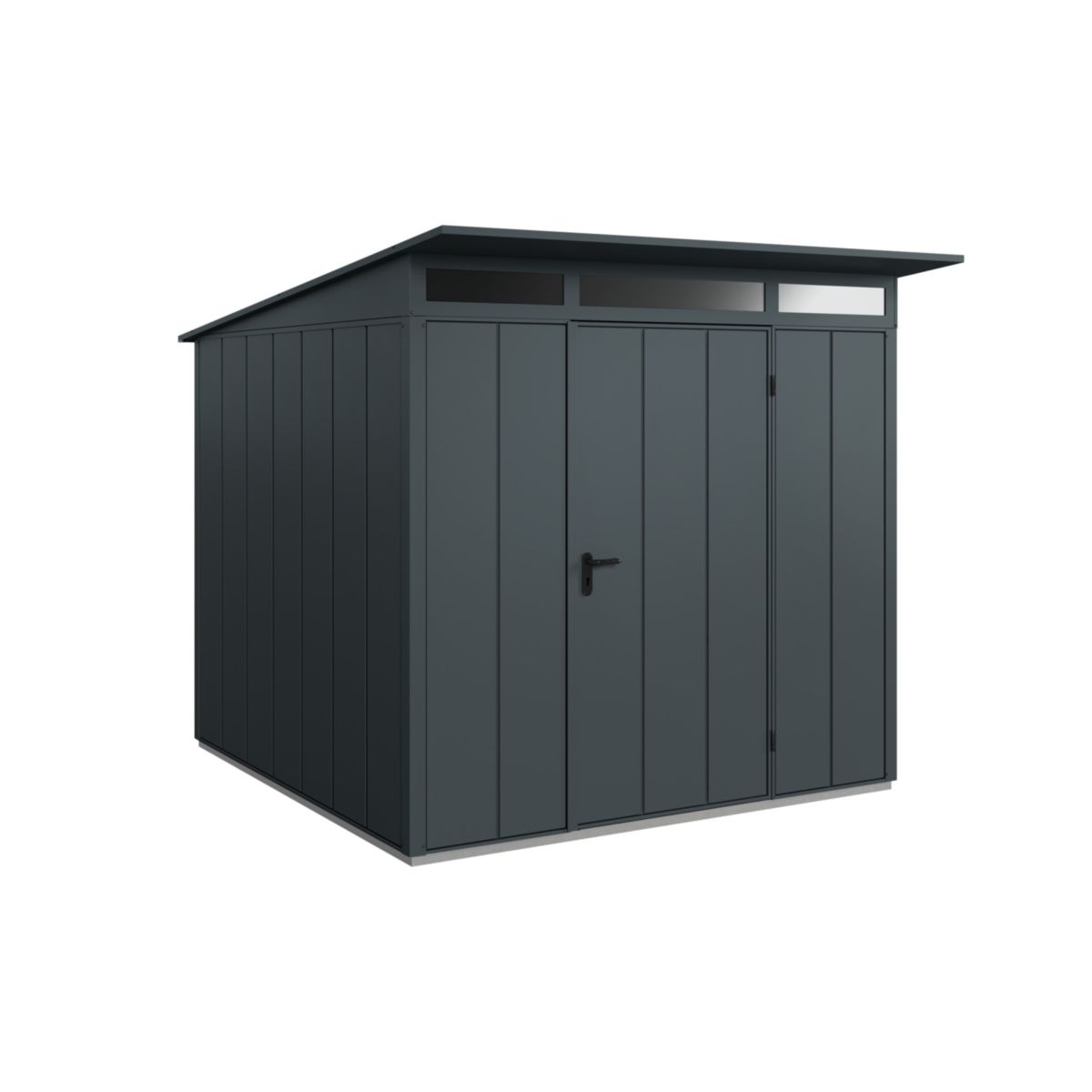 EcoStar  Gerätehaus Elegant-PTyp 2RAL7016 1 flg