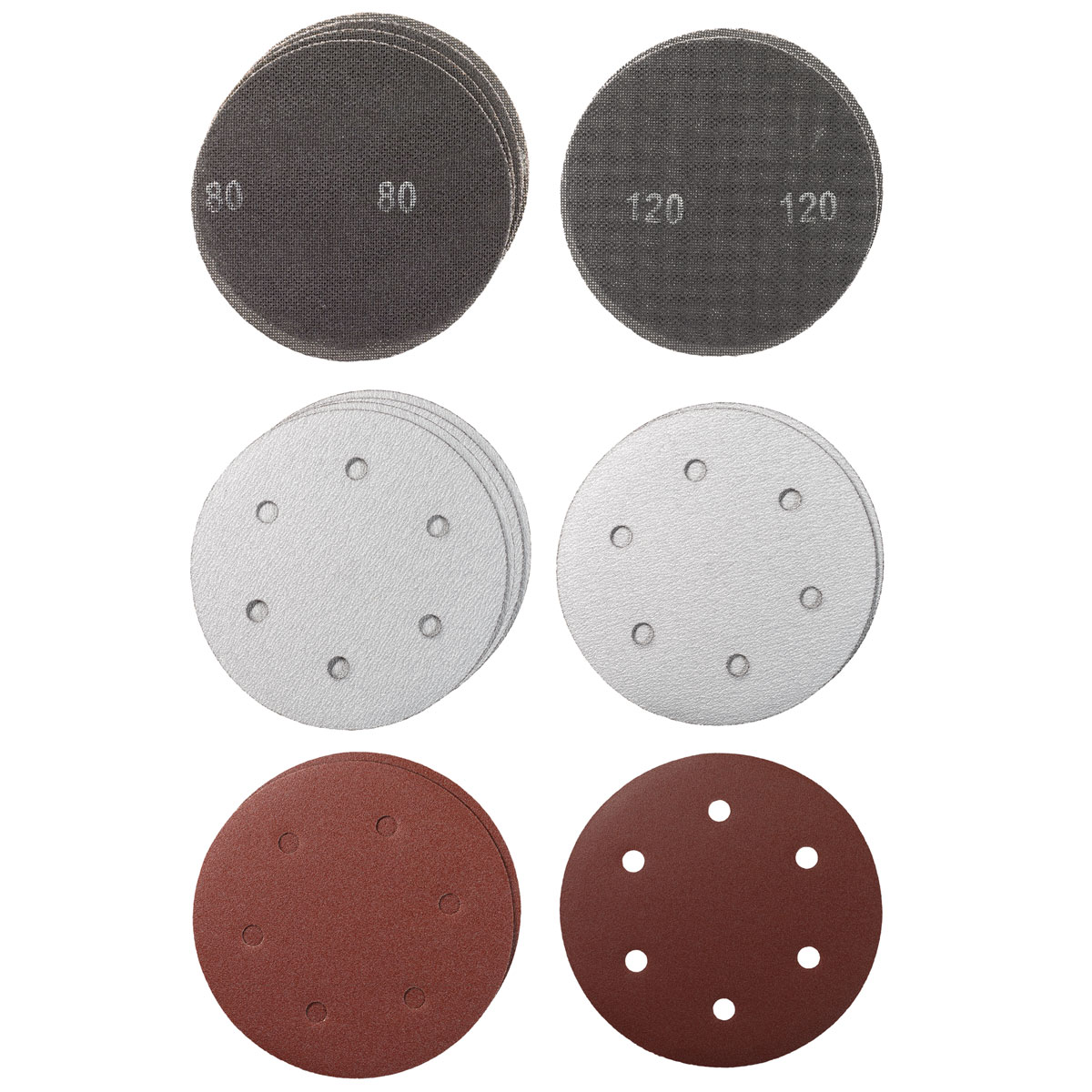 Einhell Git-Schleifpapier-Set Durchmesser 225 mm 15-teilig