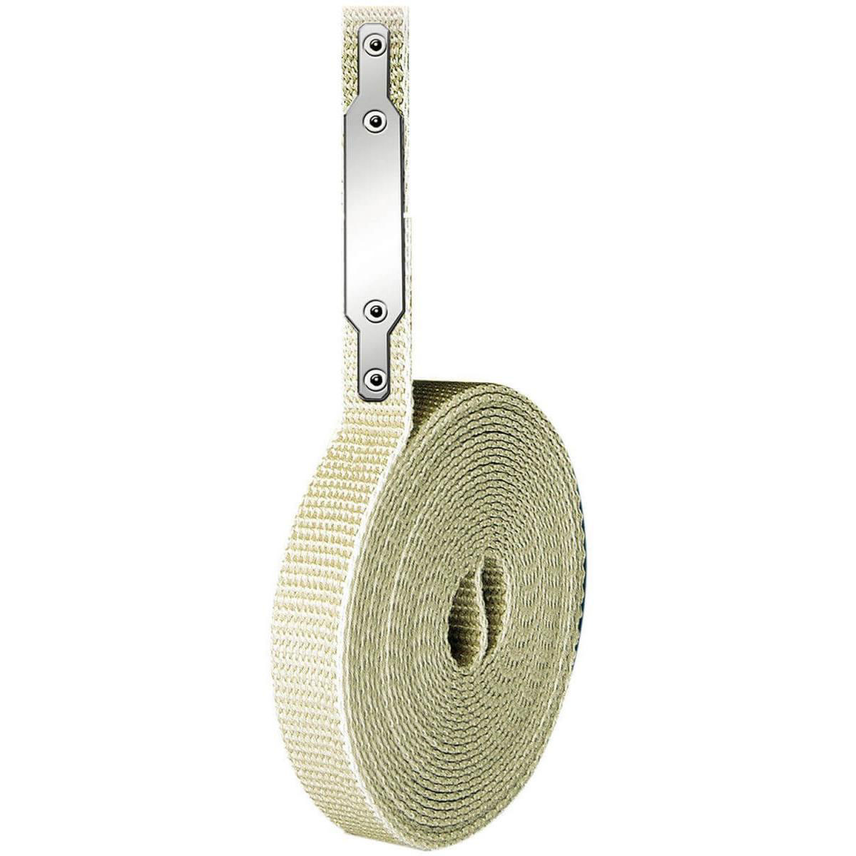 Schellenberg Gurt-Reparatur-Set Mini 4,3m Gurt Fix für 14 mm Gurtband beige