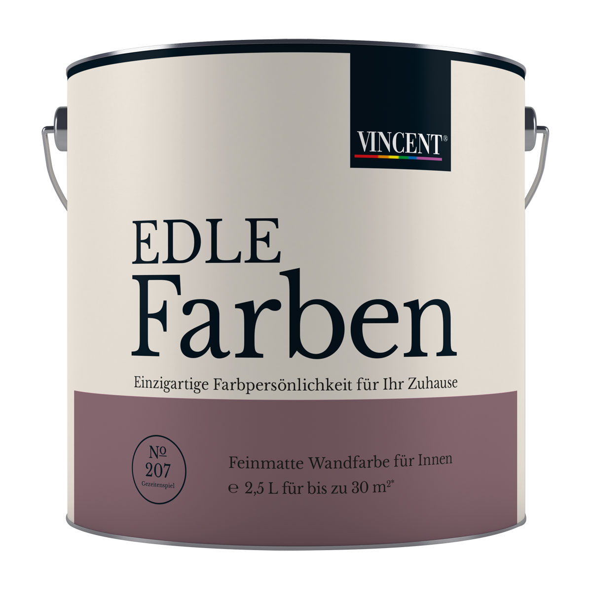 Vincent Wandfarbe Edle Farben Gezeitenspiel 2,5 L Bild 1