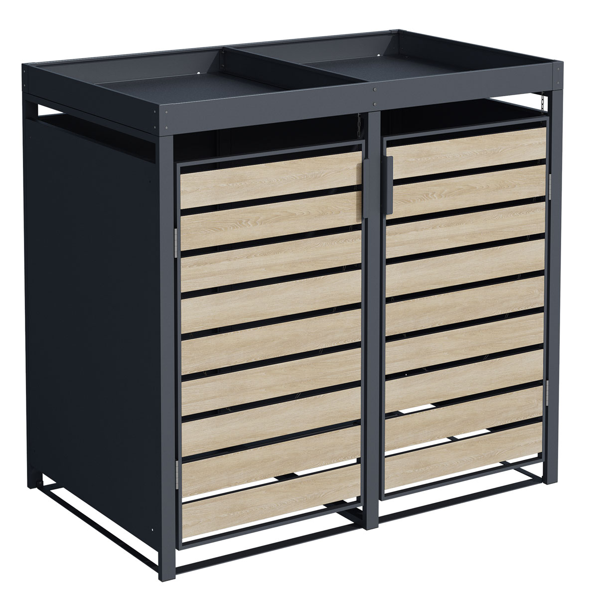 Durabil Mülltonnenbox Style für 2 x 240 L