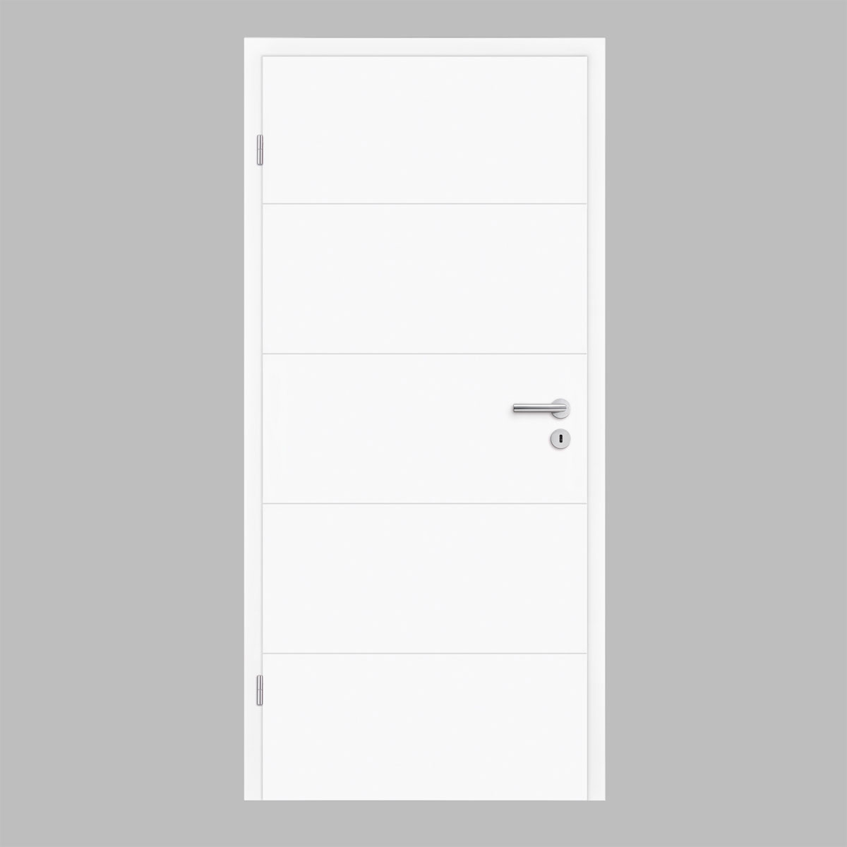 Borne Zimmertür Turida 10 weiß links