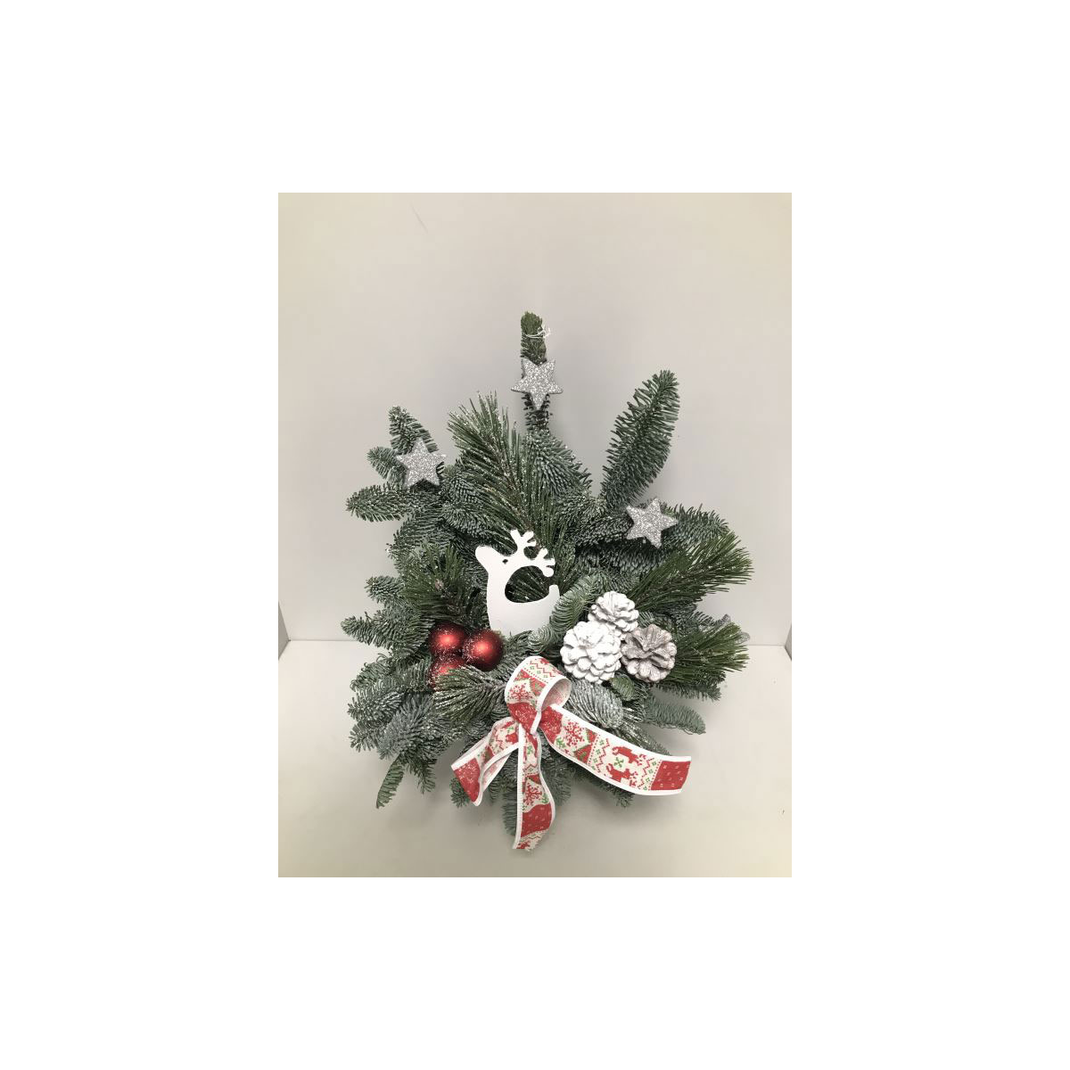 Plantiflor  Weihnachtskorb mit Deko Plantiflor  Weihnachtskorb mit Deko
