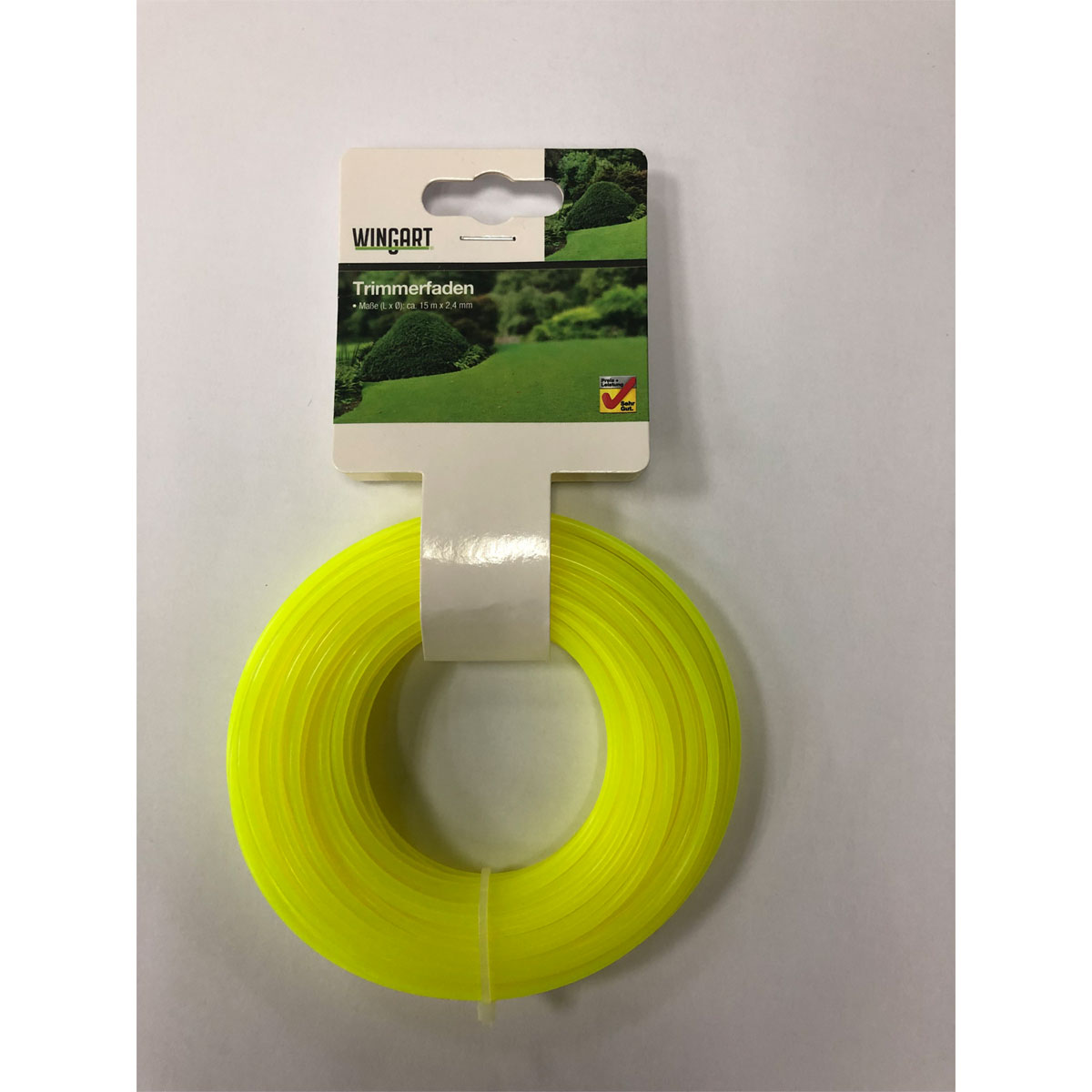 Wingart Trimmerfaden 2,4 mmx15m